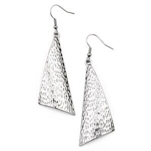 Paparazzi Ready The Troops Black Earrings